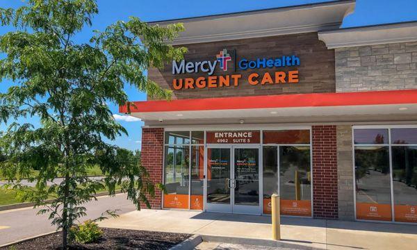 Mercy-GoHealth Urgent Care Springdale, MO Location Enterance