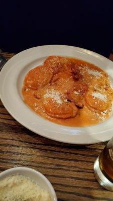 Lobster ravioli