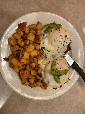 Chorizo Eggs Benny