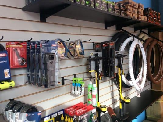 Parts and tools for repairs on all types of bicycles, if we don't have what you need there is a good chance we can get it within 24 hours