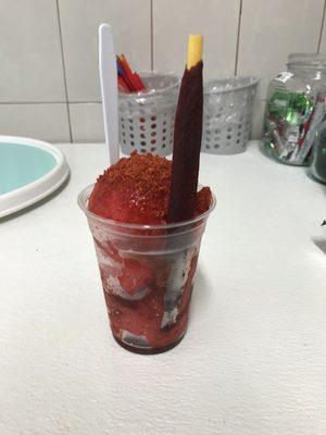 Strawberry Mangonada!