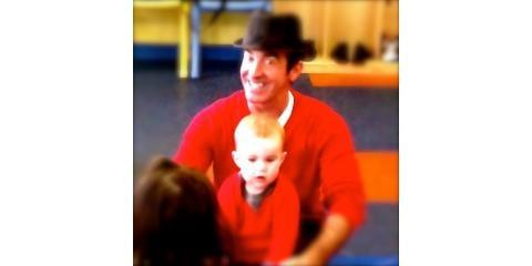 Who has more fun? FunikiJam founder, Brian Barrentine or the toddlers and parents in his classes?