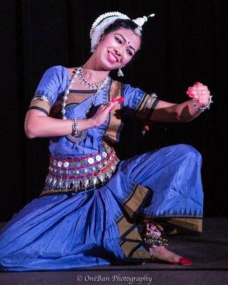 Srishti - our Odissi instructor