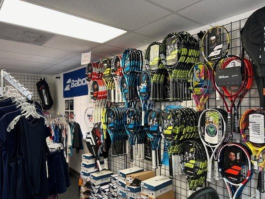 Looking for a racket? We carry juniors too!