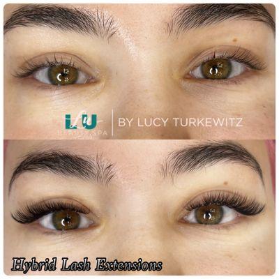 Hybrid lash extensions