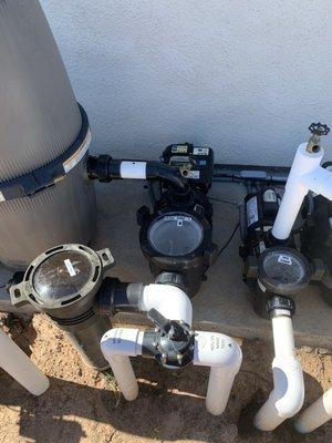 New variable pump installed