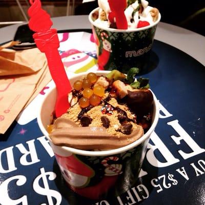 Amazing. I am a froyo aficionado and if a place allows me to have a chocolate covered strawberry on my froyo, I'm all in.