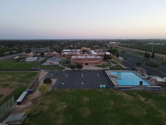 backside of school