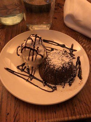 Molten Lava Chocolate Cake