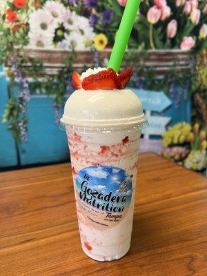 Strawberry shortcake shake