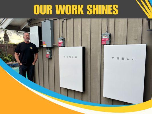 Solor Panels and Beautiful Home Battery Systems are the perfect combo