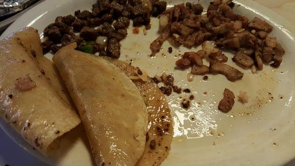 Greasy... Nasty...  wads of fat in the Taco Chihuahua was disgusting.  Couldnt finish eating.