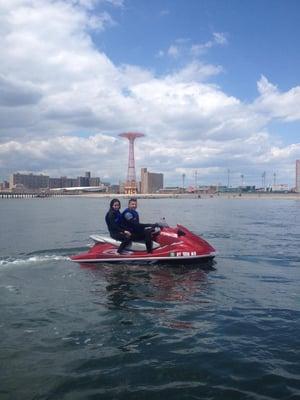 Coney Island tour on a jet ski with Jetty Jumpers!