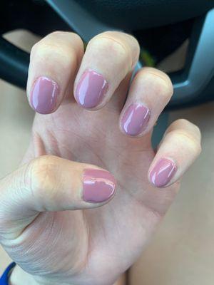 Gel manicure