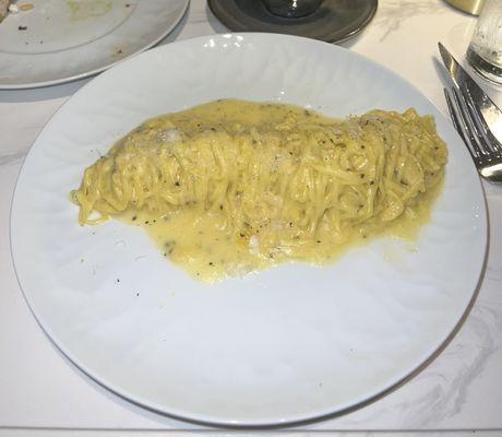 T0P DISH LEMON CACIO E PEPE AMAZING!