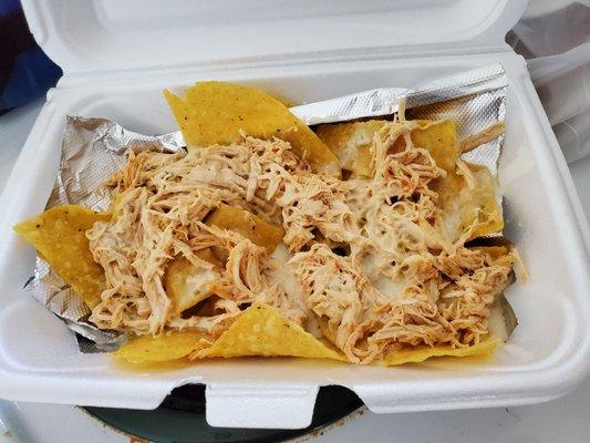 Chicken nachos