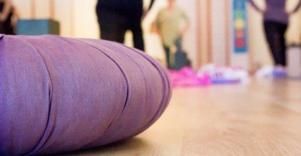 Yoga class at Ananda Scotts Valley Yoga Center