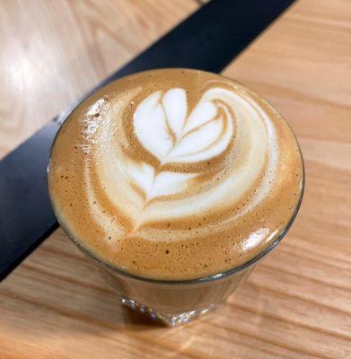 Excellent cortado