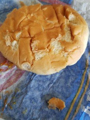 Mold on buns