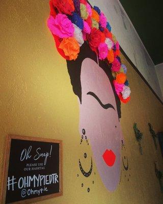 Frida inspired Empanada and desert shop