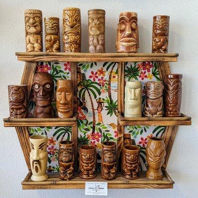 Vintage Tiki Mugs