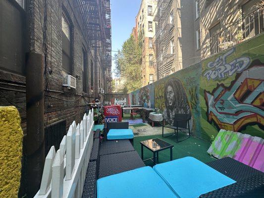 Our Backyard -
Perfect for private events or casual hangouts, BBQ party or just simply chill.