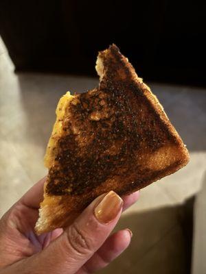 Burnt Kid's Grilled Cheese