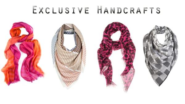 Get fashionable cotton scarves from Exclusivehandcrafts