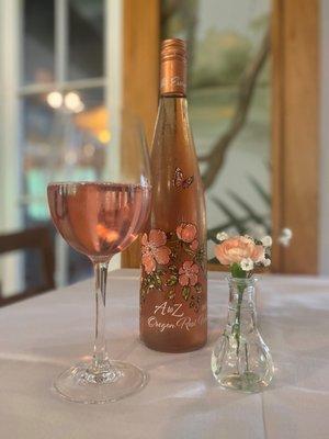 Try a refreshing glass of A to Z rose' in our Bayou Room.