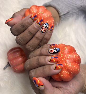 Halloween nails