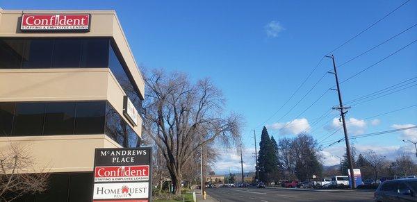 Confident Staffing Headquarters at 1575 E McAndrews Rd #300, Medford, OR 97504