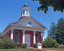 Our main sanctuary entrance on Church Street.