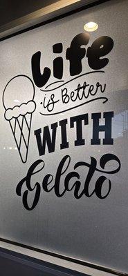 Life is better with gelato