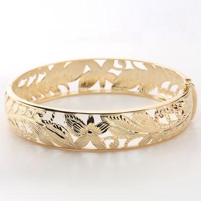 14K Yellow Gold Bangle