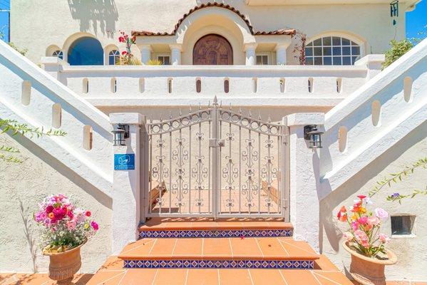 Villa entry