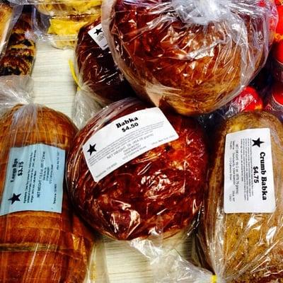 Delicious Polish bread for sale everyday.