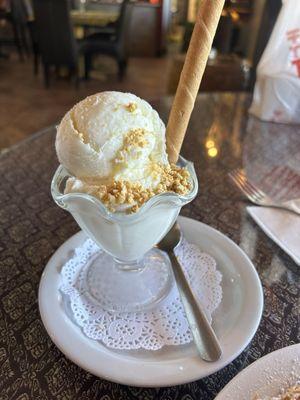 Coconut ice cream