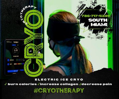 Whole body cryotherapy with Electric Ice Cryo Miami Florida South