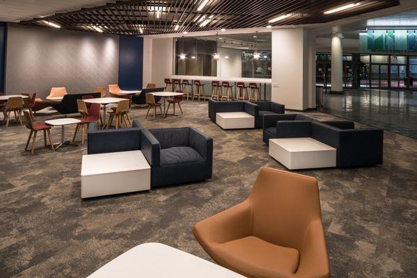 Event space in Arch at the Seattle Convention Center.