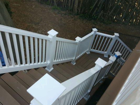 Refinishing deck