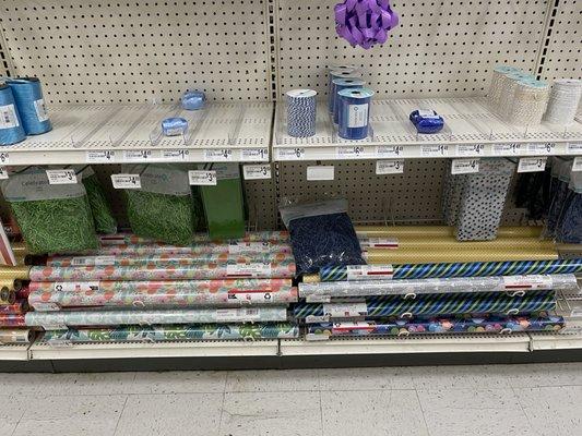 Did not know they sell gift wrap here. (3.18.22)