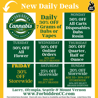 30% OFF Storewide Seattle Dispensary Deals