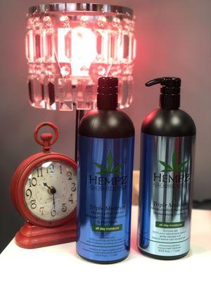 Hemp moisture shampoo & conditioner