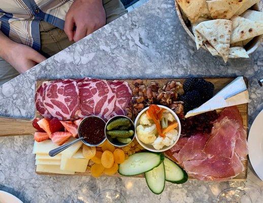 Chefs charcuterie board