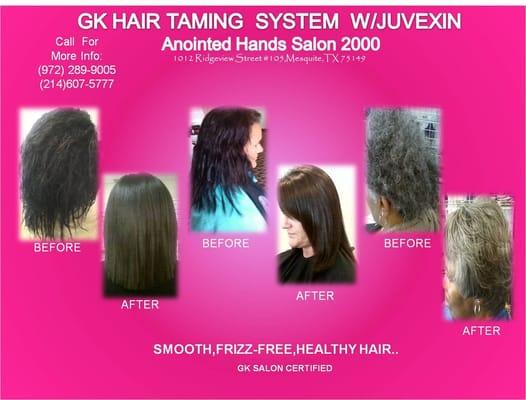 G K Hair Taming System with Juvexin