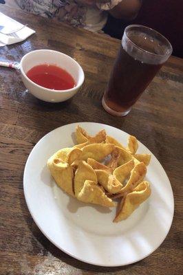 A7. Crab Rangoons are perfect