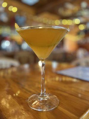 Spicy pickle martini