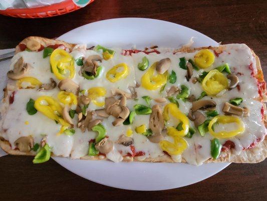 Veggie Flatbread Pizza