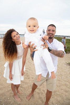 Family Photoshoot at Brant Point, Nantucket