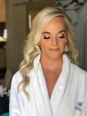 Beautiful Bridal Glam ( Airbrush Makeup )